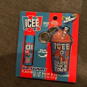 Icee flavored Lip Balm & Keychain